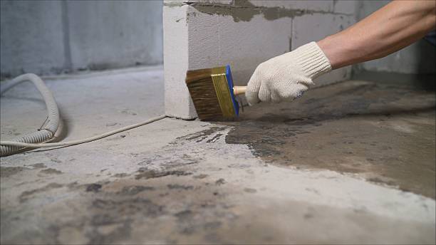 SJ Waterproofing Pros Waterproofing coverage map for Woodville, VA and surrounding area